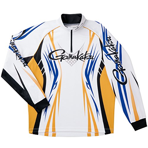 Amazon.co.jp | がまかつ(Gamakatsu) 2WAYプリントジップシャツ 長袖